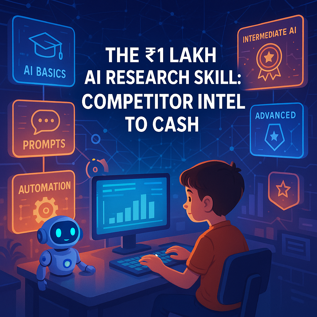 The ₹1 Lakh AI Research Skill The ₹1 Lakh AI Research Skill