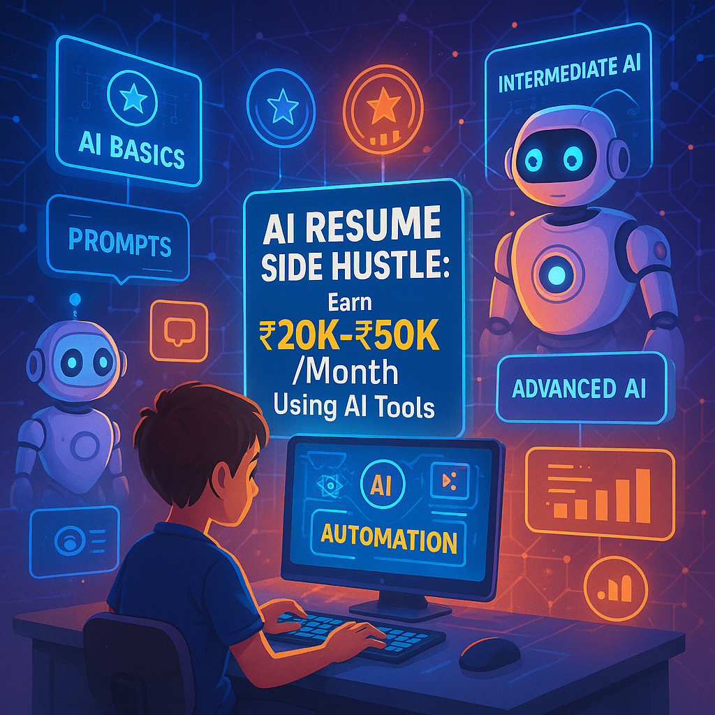 AI Resume Side Hustle || growfromzero.in AI Resume Side Hustle