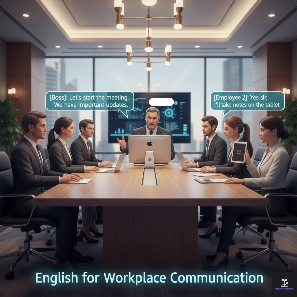 English for Workplace Communication || New || Grow From Zero English for Workplace Communication || Grow From Zero